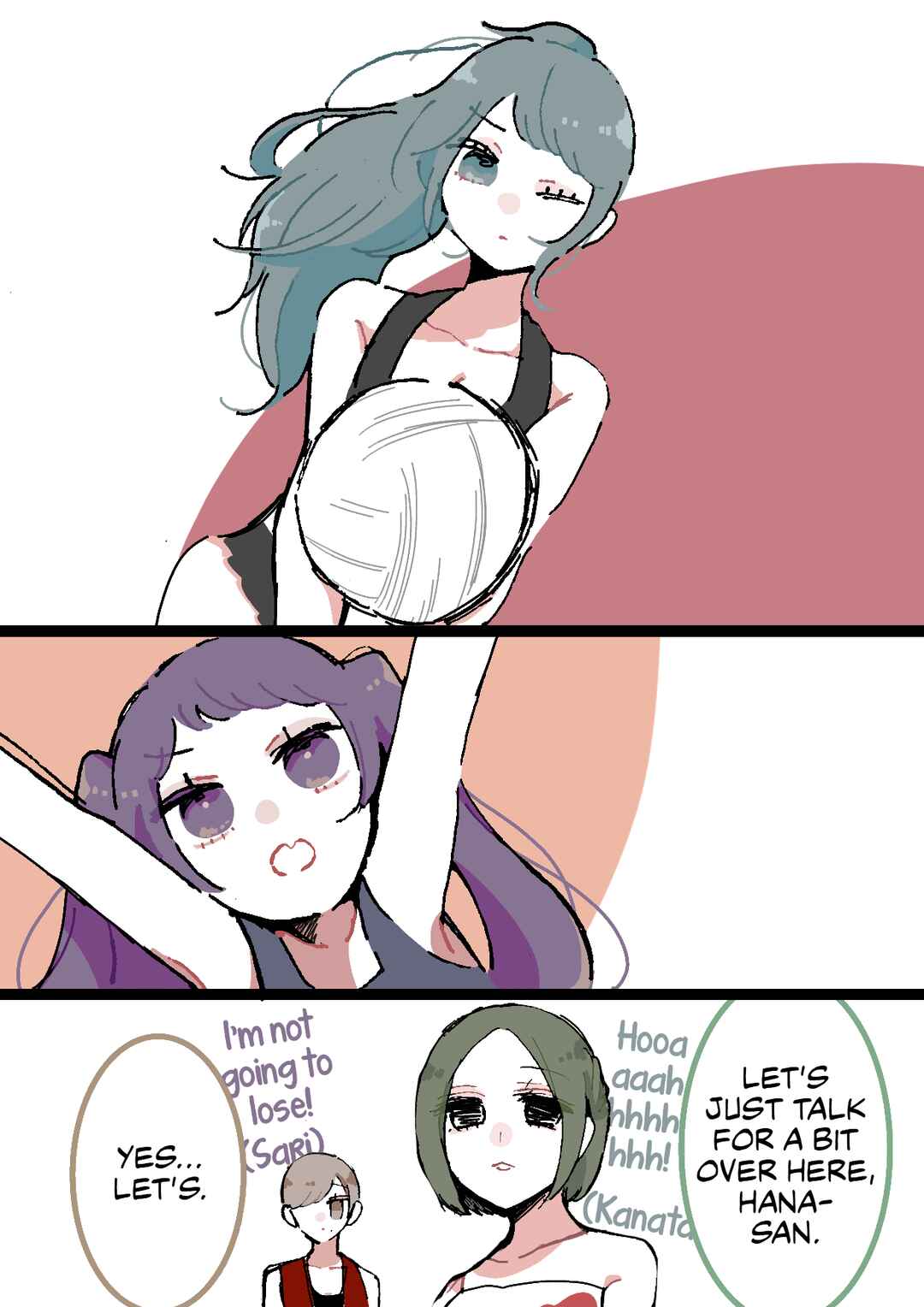 Page 3 Chapter 63 Doukyonin ni Kataomoi Shiteru Yuri Manga