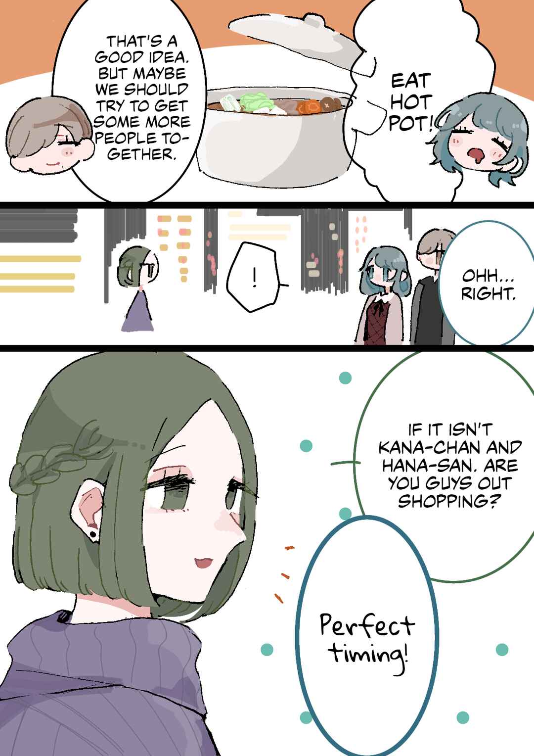 Page 2 Chapter 72 Doukyonin ni Kataomoi Shiteru Yuri Manga