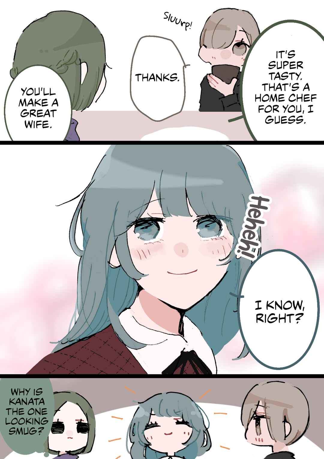 Page 4 Chapter 72 Doukyonin ni Kataomoi Shiteru Yuri Manga