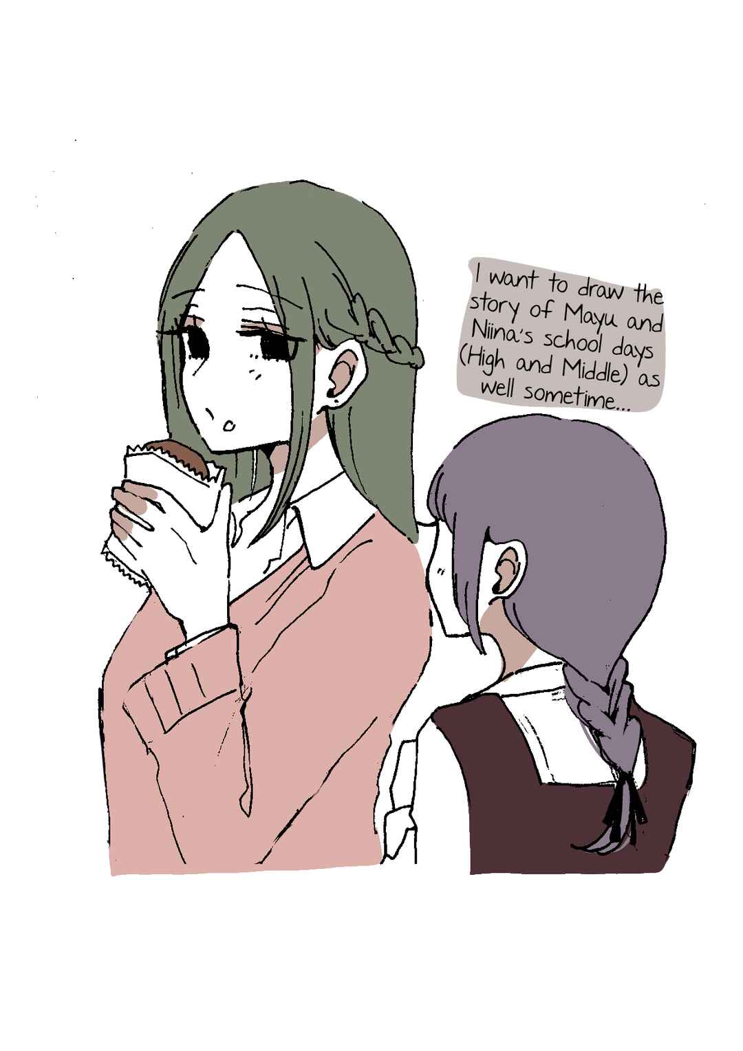 Page 5 Chapter 48 Doukyonin ni Kataomoi Shiteru Yuri Manga