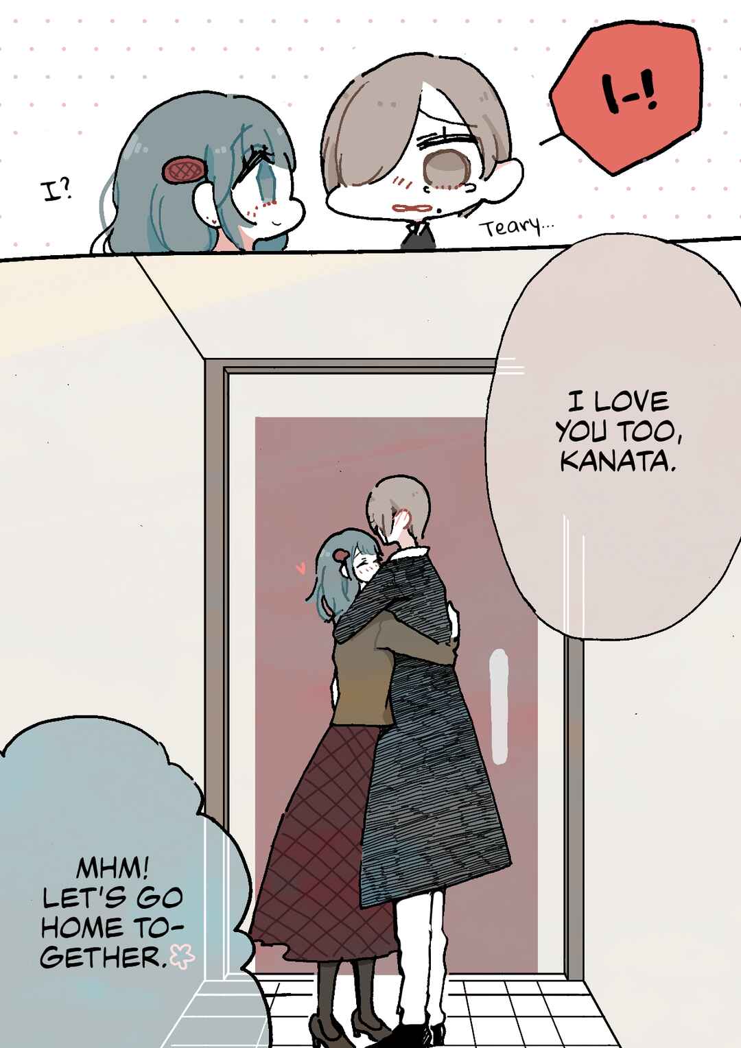 Page 4 Chapter 35 Doukyonin ni Kataomoi Shiteru Yuri Manga