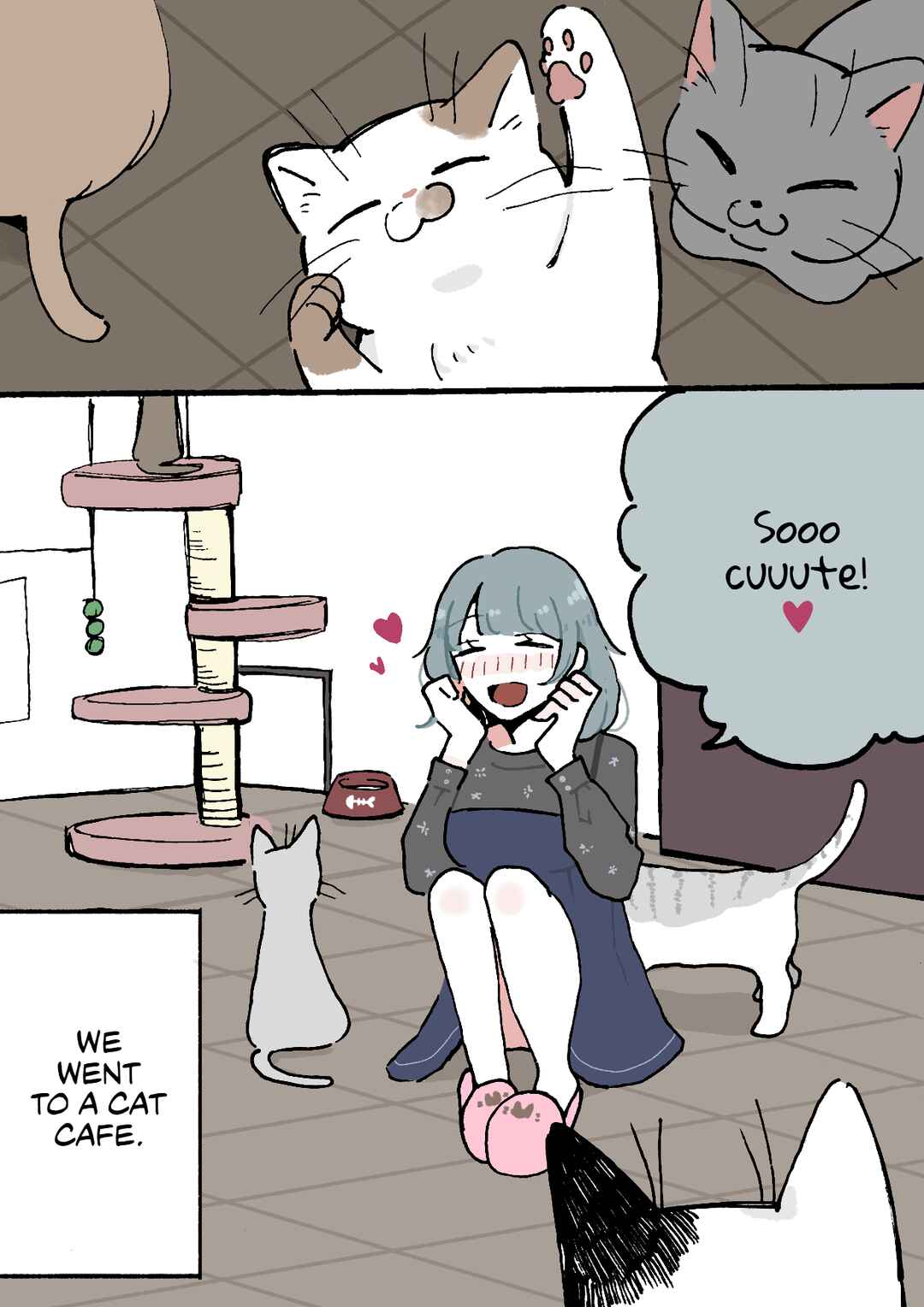 Page 1 Chapter 11 Doukyonin ni Kataomoi Shiteru Yuri Manga