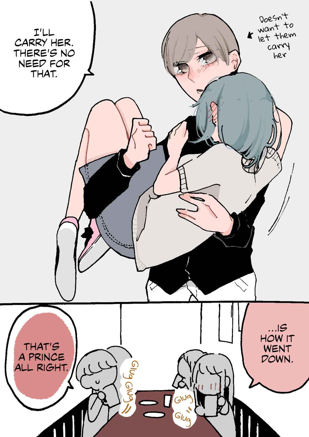 Page 4 Chapter 15 Doukyonin ni Kataomoi Shiteru Yuri Manga