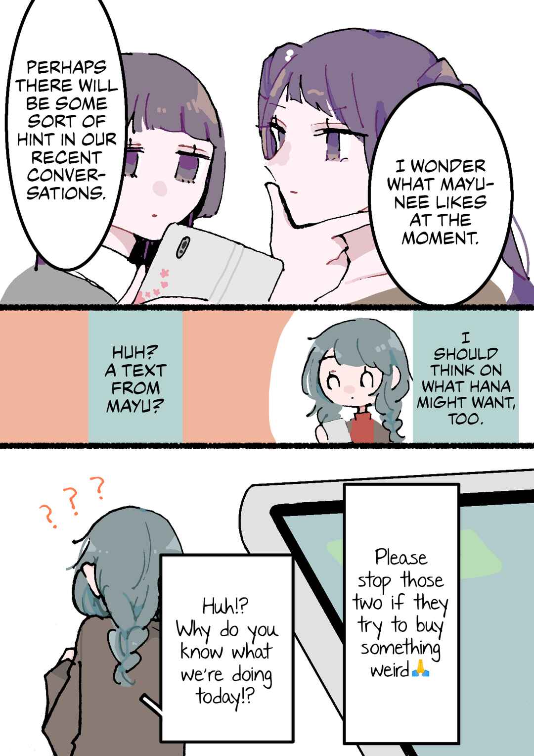 Page 3 Chapter 76 Doukyonin ni Kataomoi Shiteru Yuri Manga