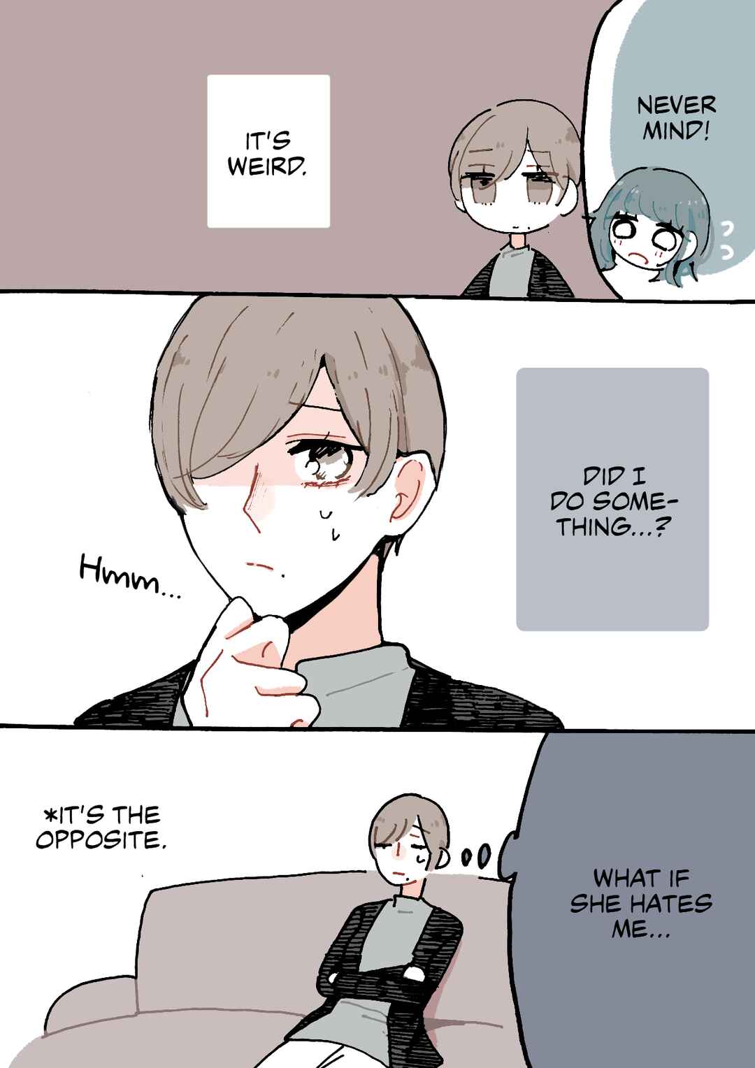 Page 2 Chapter 25 Doukyonin ni Kataomoi Shiteru Yuri Manga