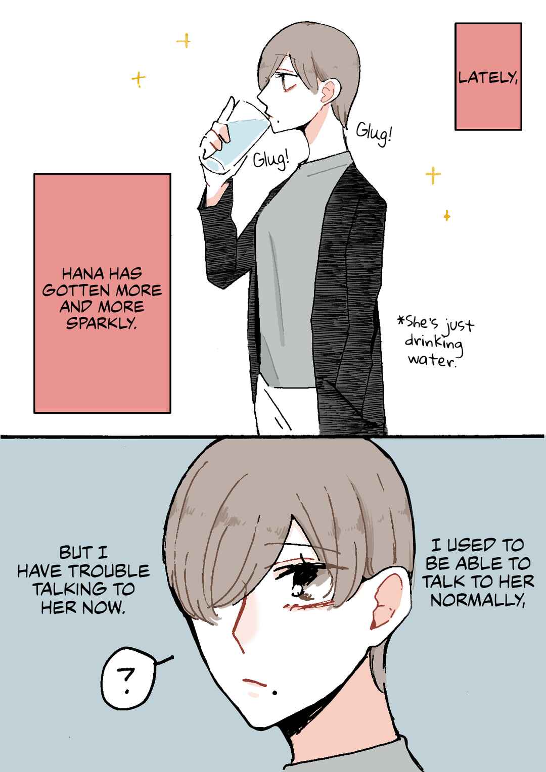 Page 3 Chapter 25 Doukyonin ni Kataomoi Shiteru Yuri Manga