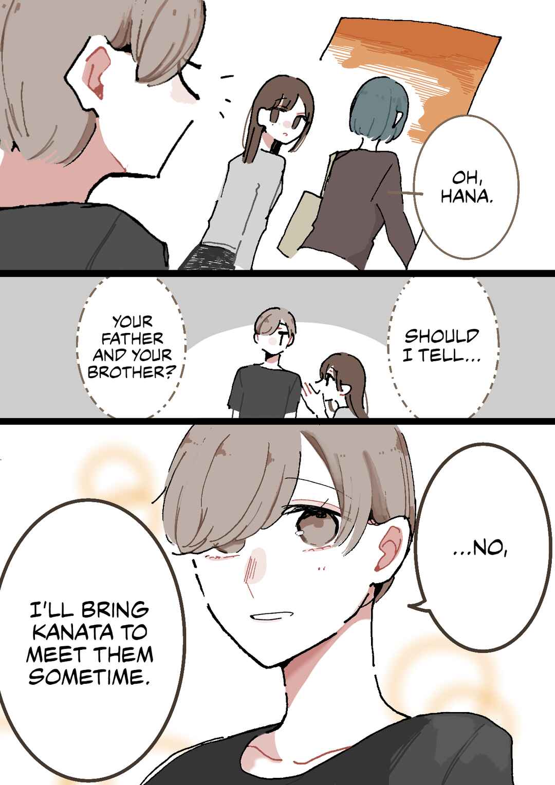 Page 3 Chapter 68 Doukyonin ni Kataomoi Shiteru Yuri Manga