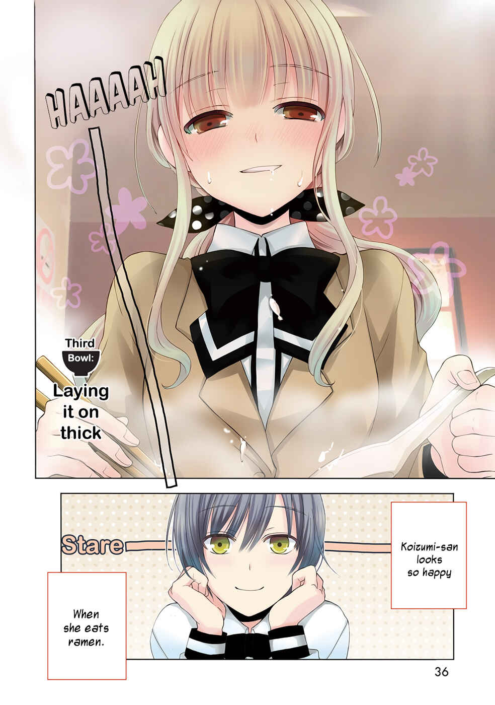 Page 4 Chapter 3 Ramen Daisuki Koizumi-san