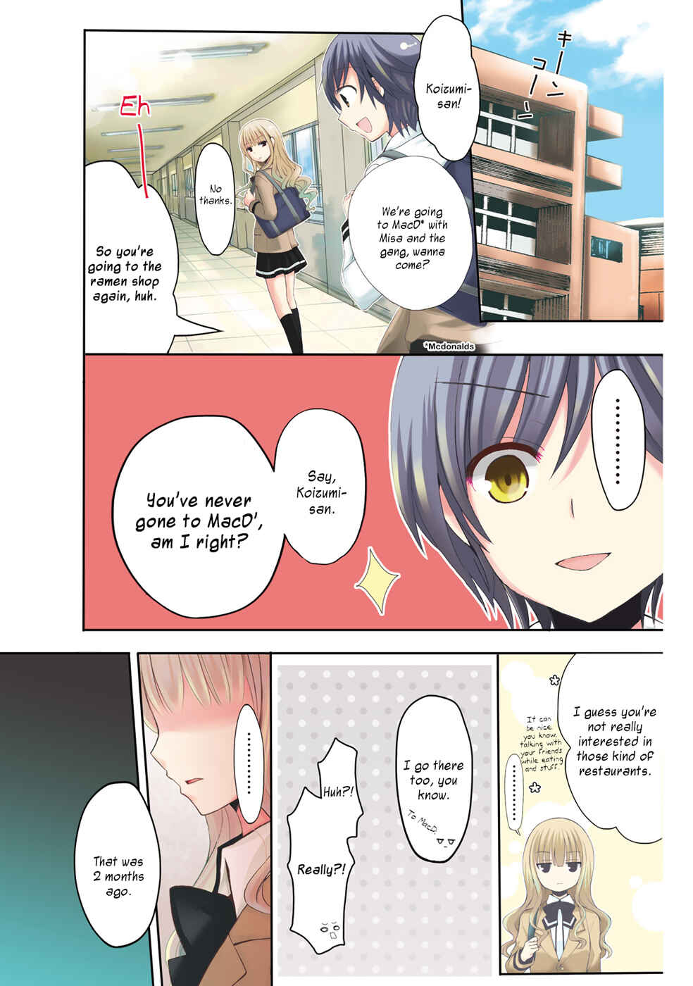 Page 1 Chapter 4 Ramen Daisuki Koizumi-san