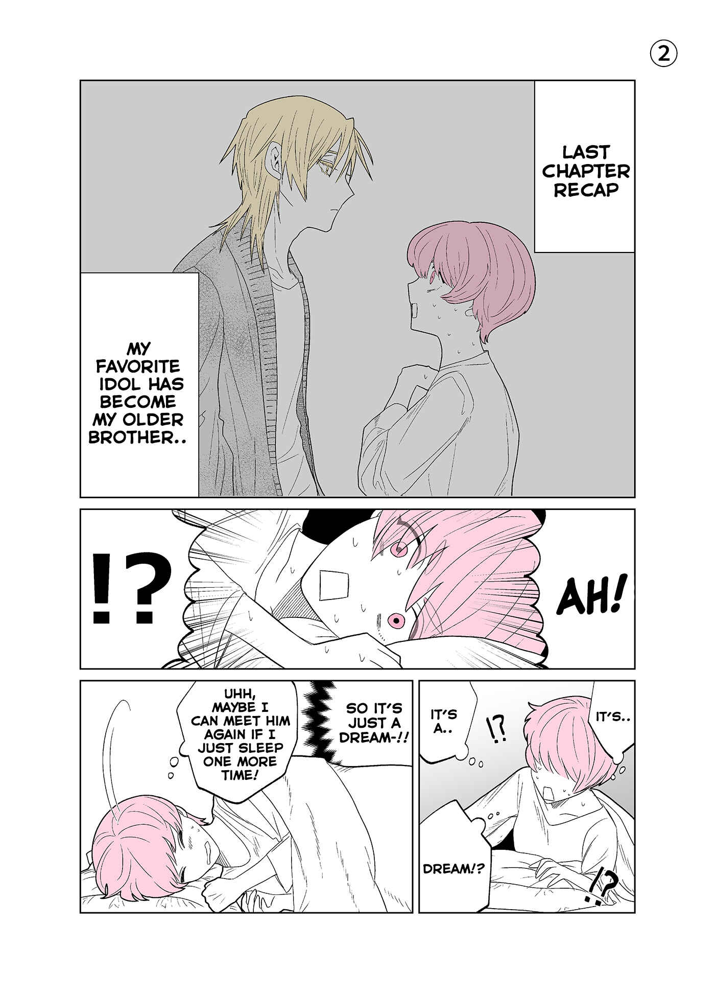 Page 1 Chapter 2 My Idol Is Now My Older Brother!