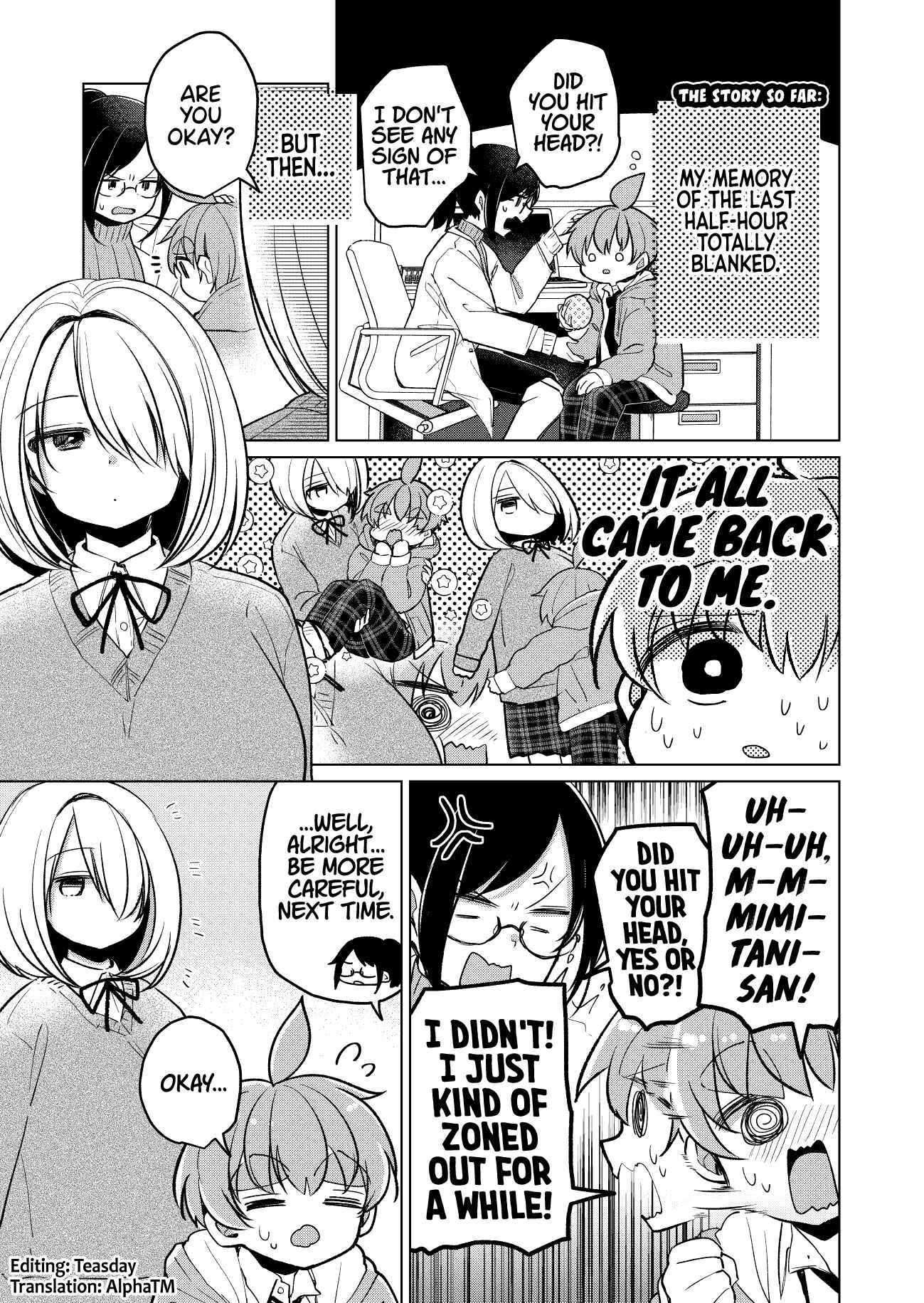 Page 1 Chapter 5 Mimitani-san, the Tallest in the Class