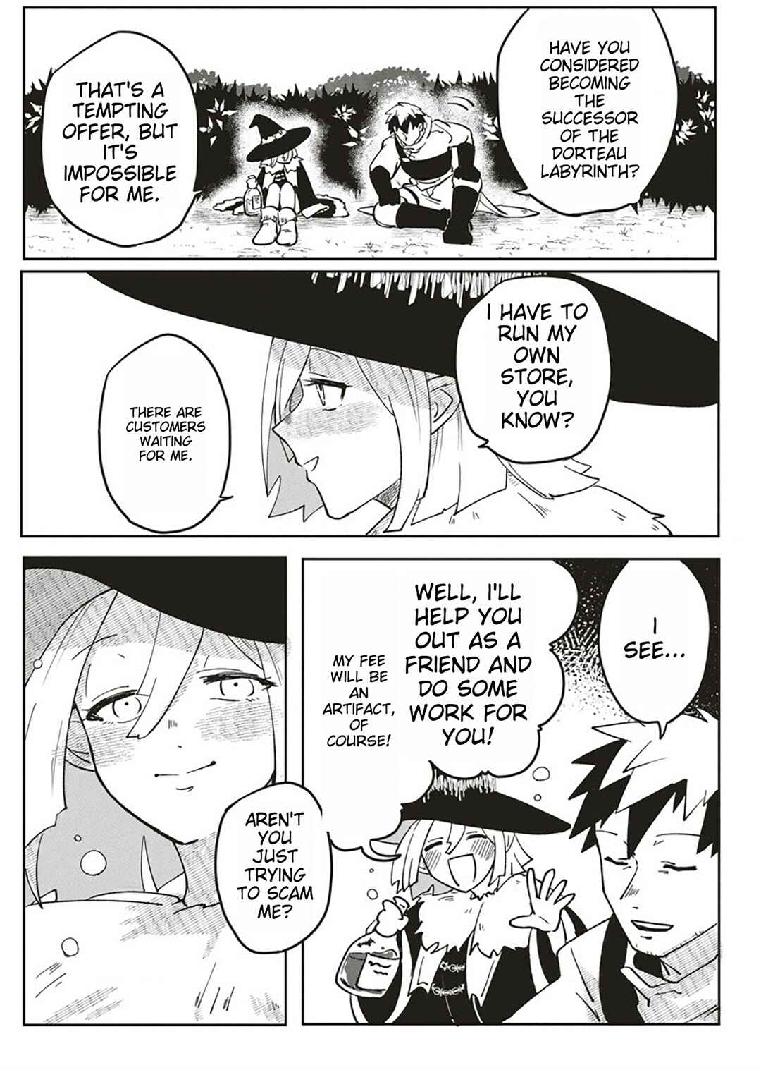 Page 20 Chapter 4 Meikyuu Gurashi no Boukensha wa Dungeon Master wo Yametai