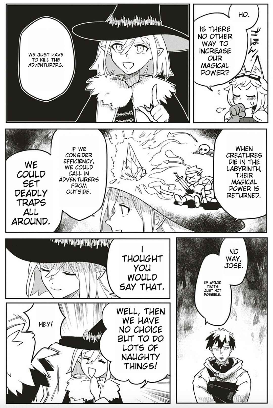 Page 8 Chapter 4 Meikyuu Gurashi no Boukensha wa Dungeon Master wo Yametai