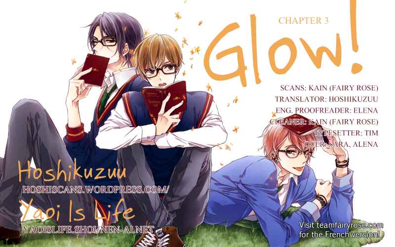 Page 1 Chapter 3 Glow!