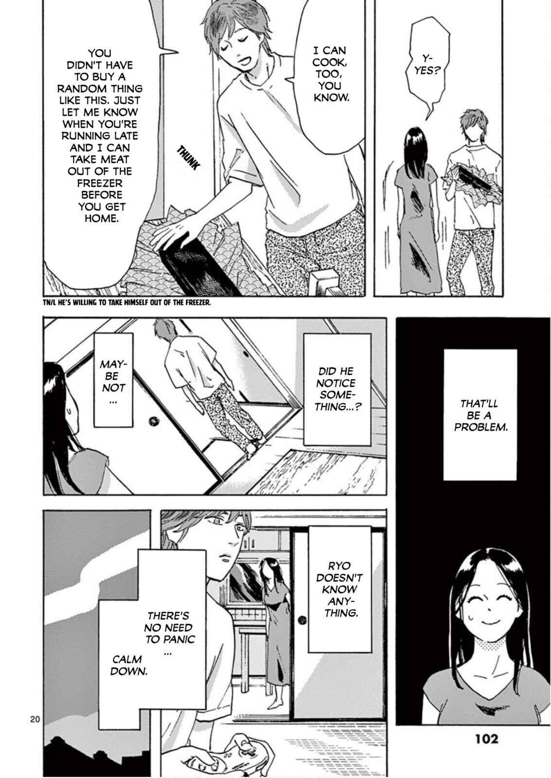 Page 20 Chapter 4 My Husband Is Sleeping in the Freezer