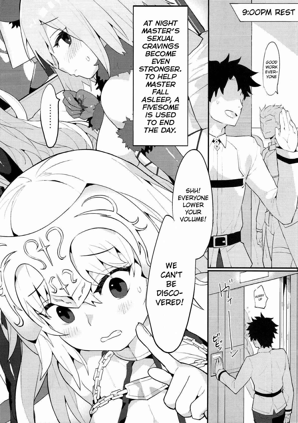 Page 19 Chapter 1 Fate/Grand Order - Chaldea Shiki Seiyoku Shori System ~Kouhai to Seijo-tachi no Baai~ (Doujinshi)