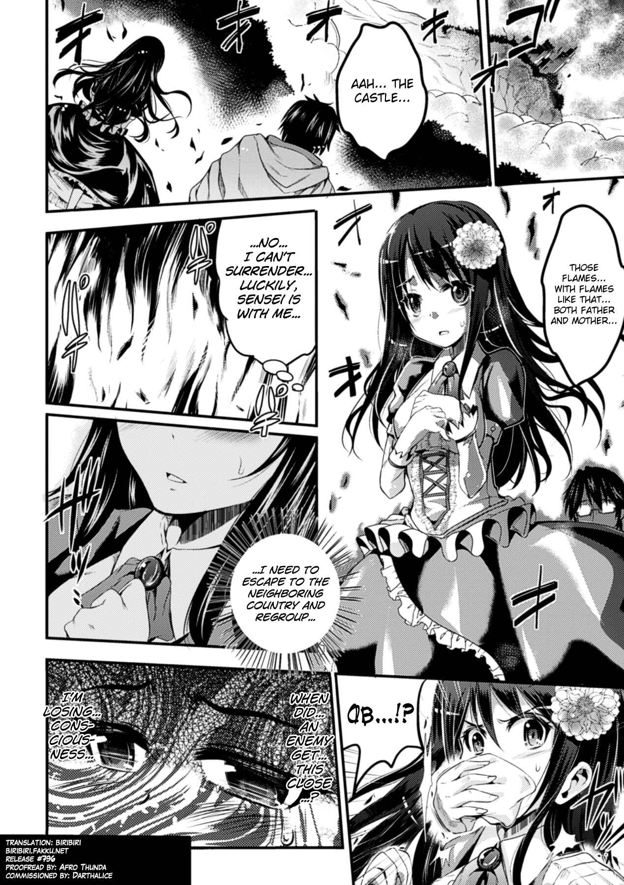 Page 2 Chapter 7 Be pregnant, my womb, said the girl