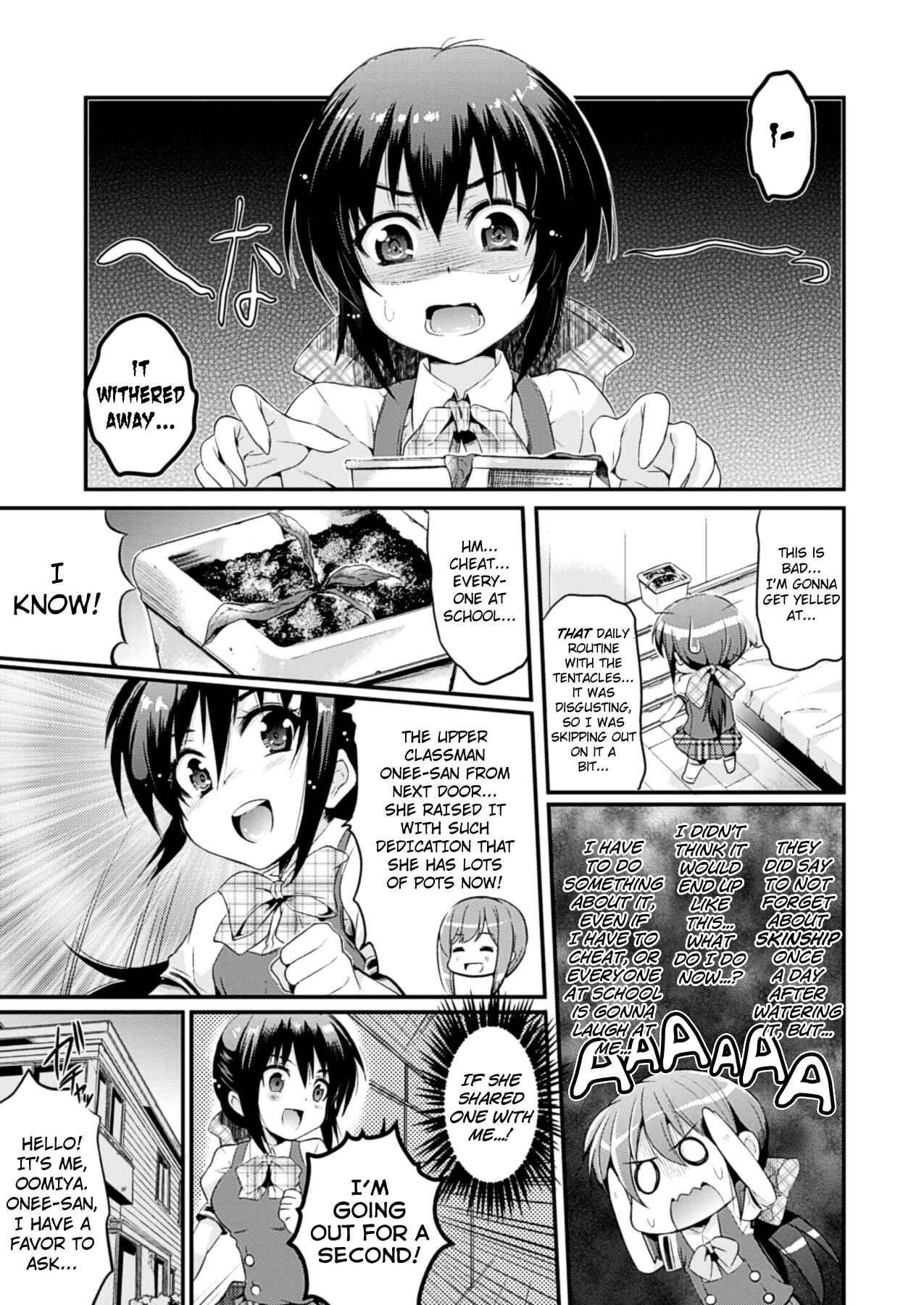 Page 3 Chapter 8 Be pregnant, my womb, said the girl