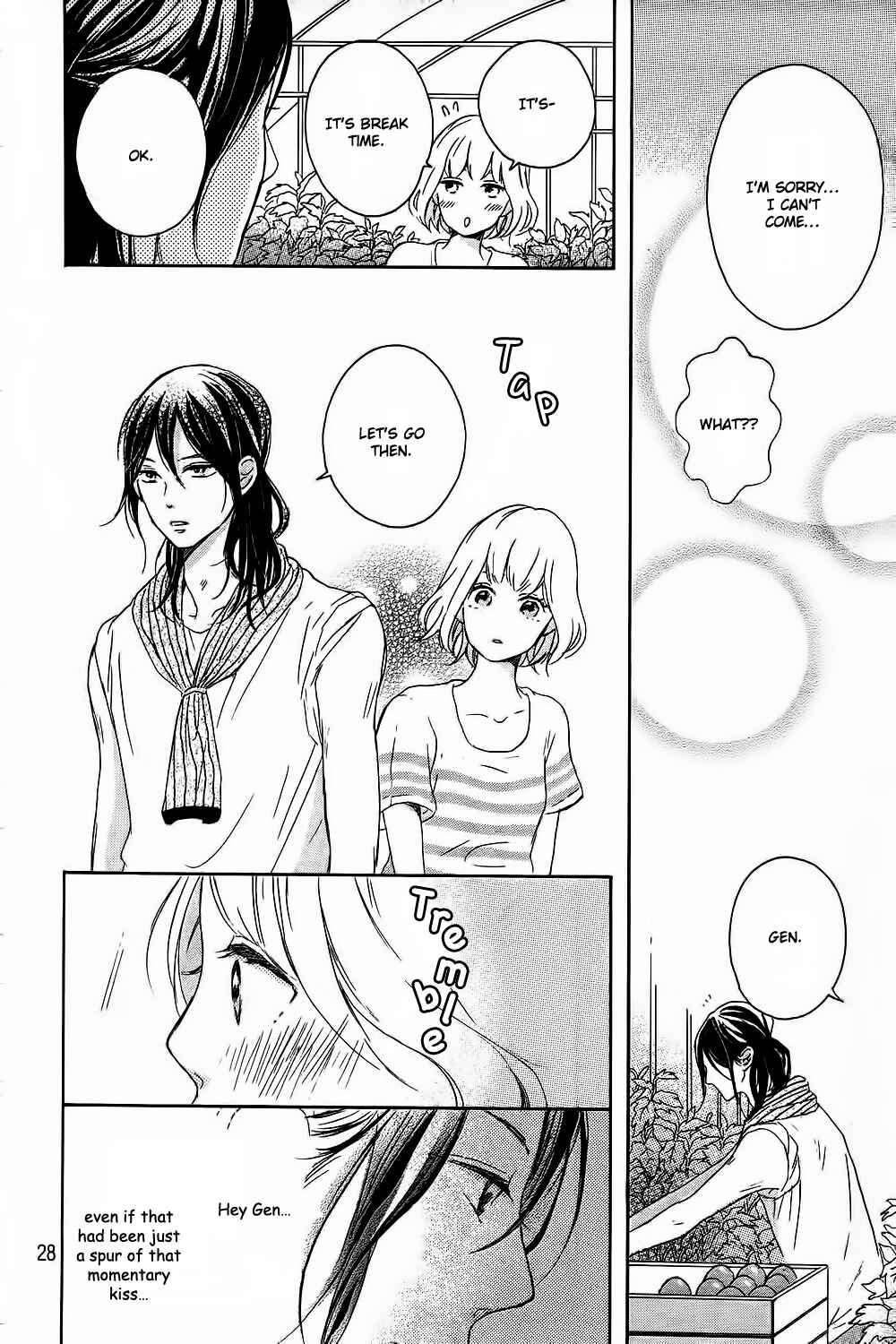Page 33 Chapter 8 Kissing Until Love Blossoms