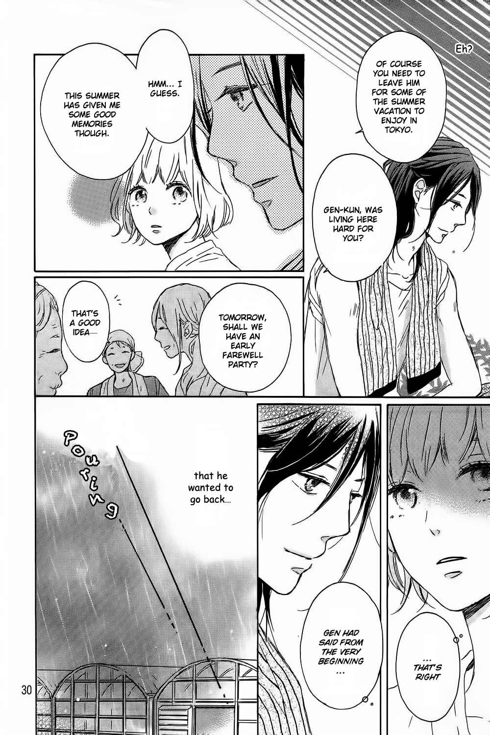 Page 35 Chapter 8 Kissing Until Love Blossoms
