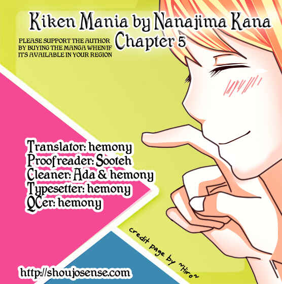 Page 1 Chapter 5 Dangerous Mania
