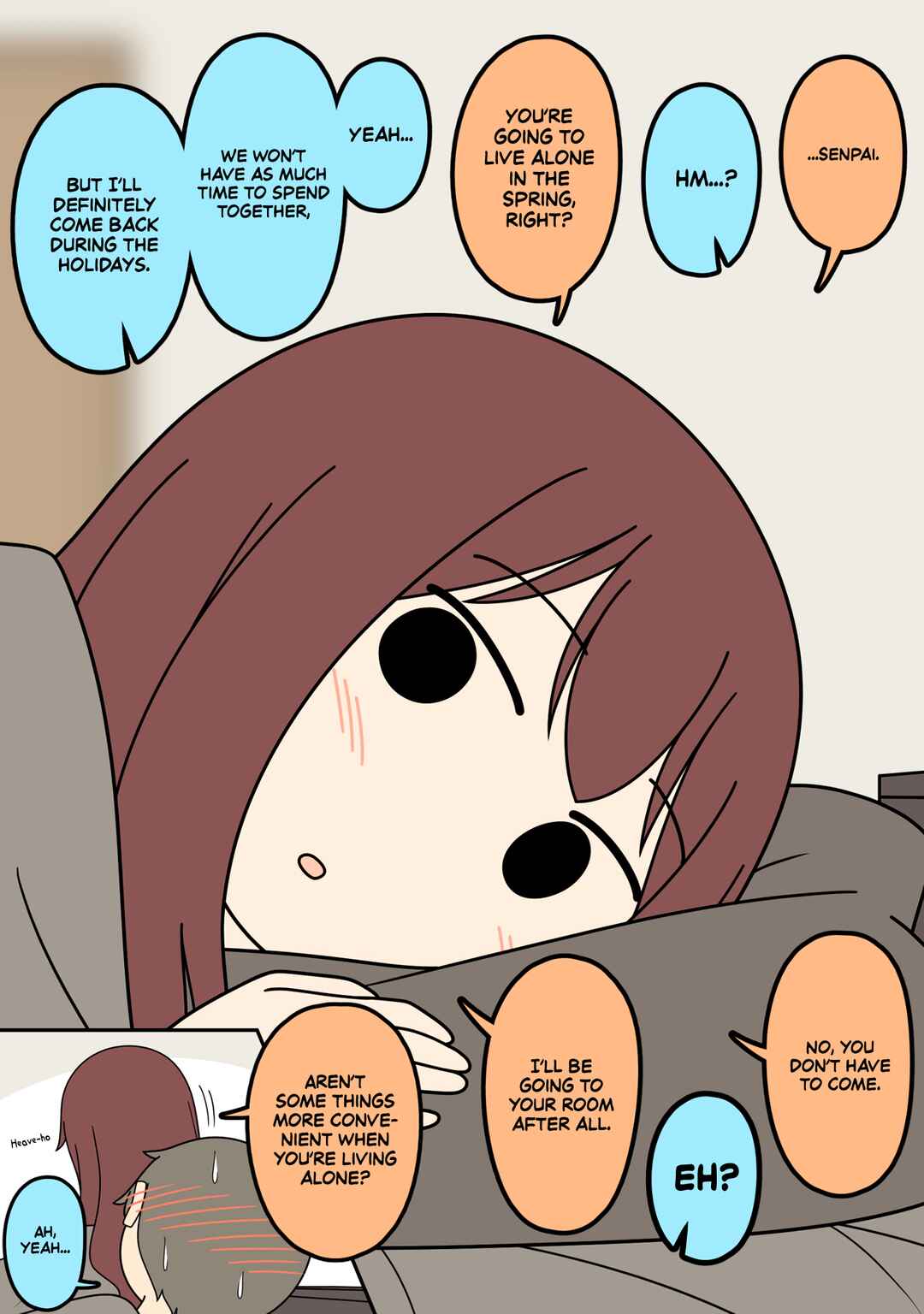 Page 3 Chapter 24 Tsukiatteinai Senpai to Kouhai