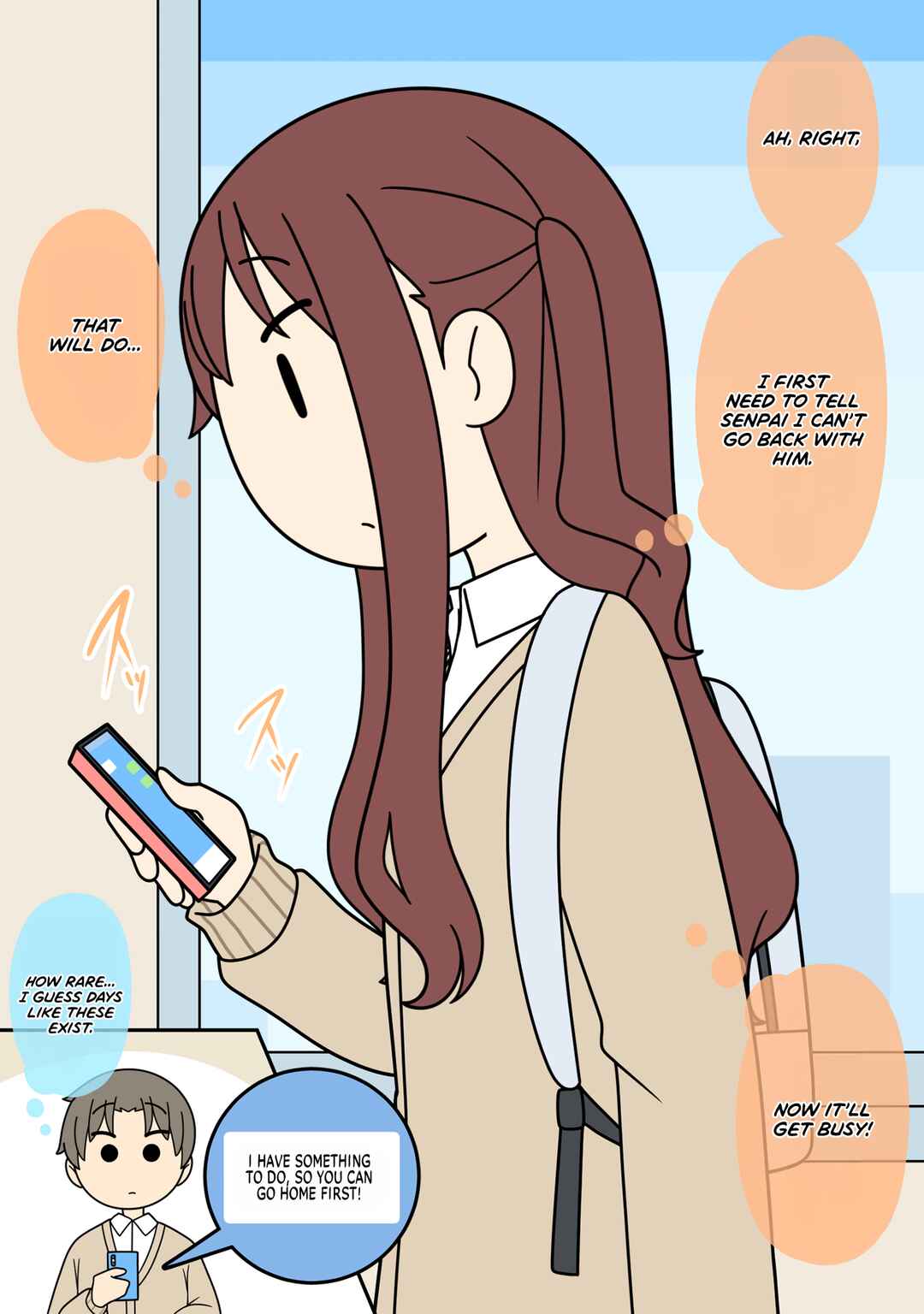 Page 3 Chapter 15 Tsukiatteinai Senpai to Kouhai