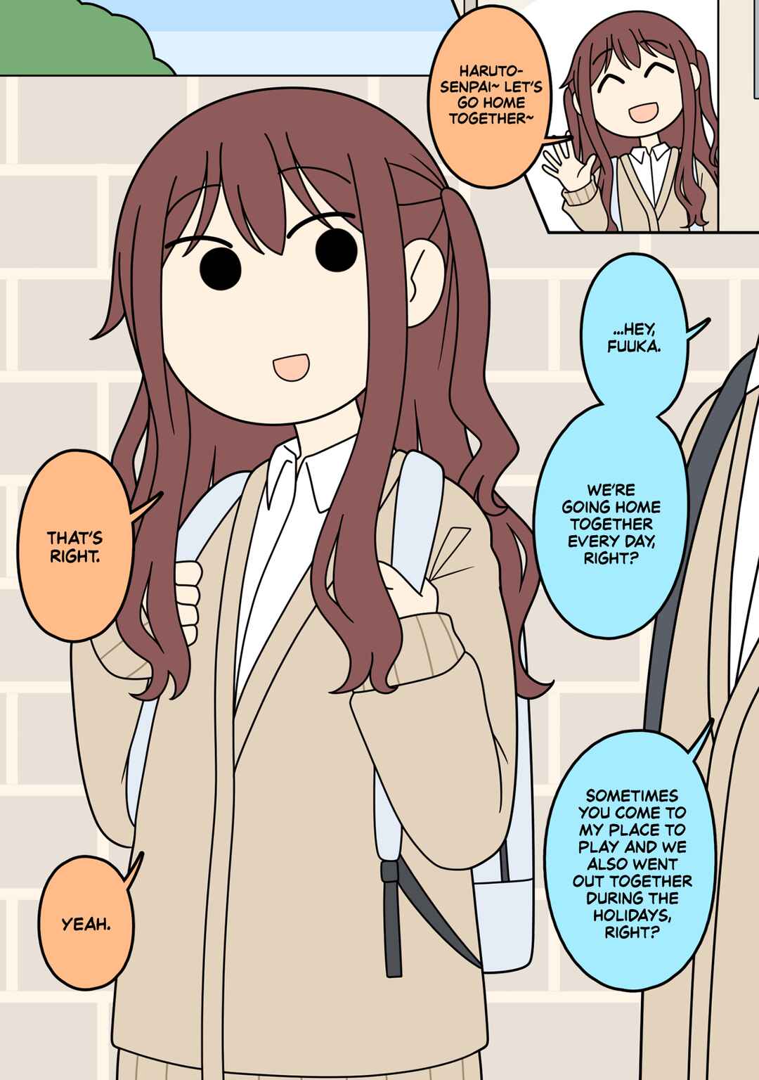 Page 2 Chapter 1 Tsukiatteinai Senpai to Kouhai