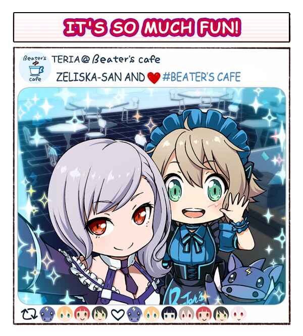Page 1 Chapter 6.5 Beaters Cafe Tenchou Teria ga Hasshinsuru Manga Teria Channel!