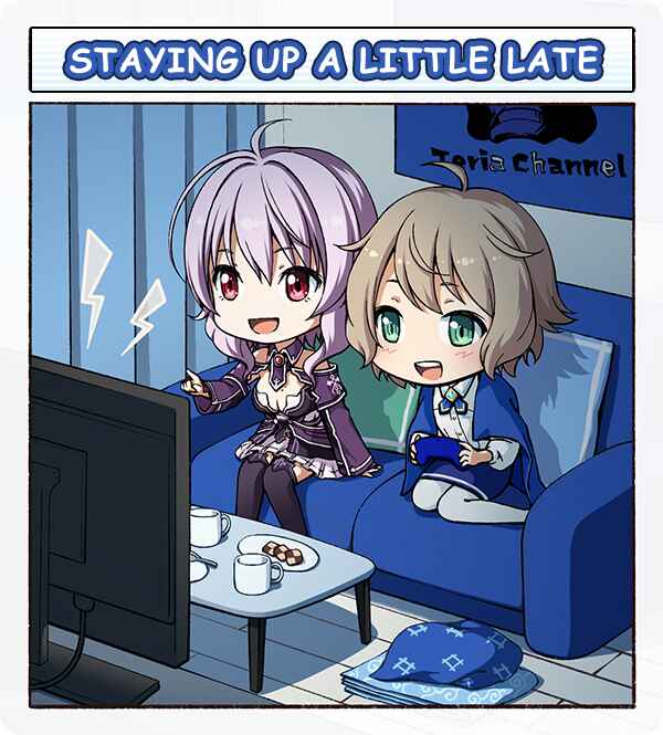 Page 1 Chapter 2.5 Beaters Cafe Tenchou Teria ga Hasshinsuru Manga Teria Channel!