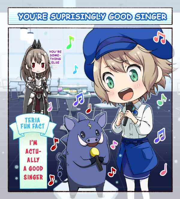 Page 1 Chapter 23.5 Beaters Cafe Tenchou Teria ga Hasshinsuru Manga Teria Channel!