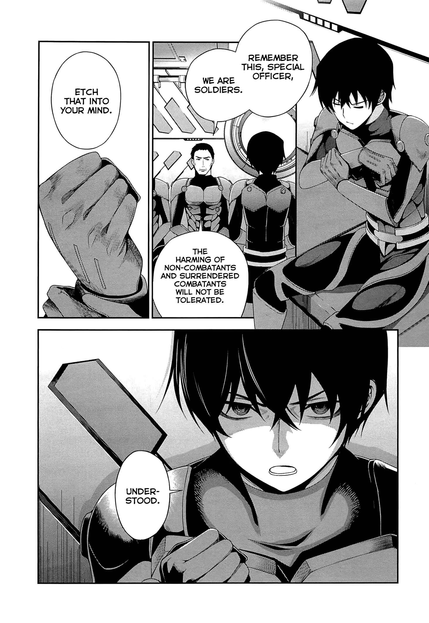 Page 4 Chapter 16 Mahouka Koukou no Rettousei - Tsuioku-hen