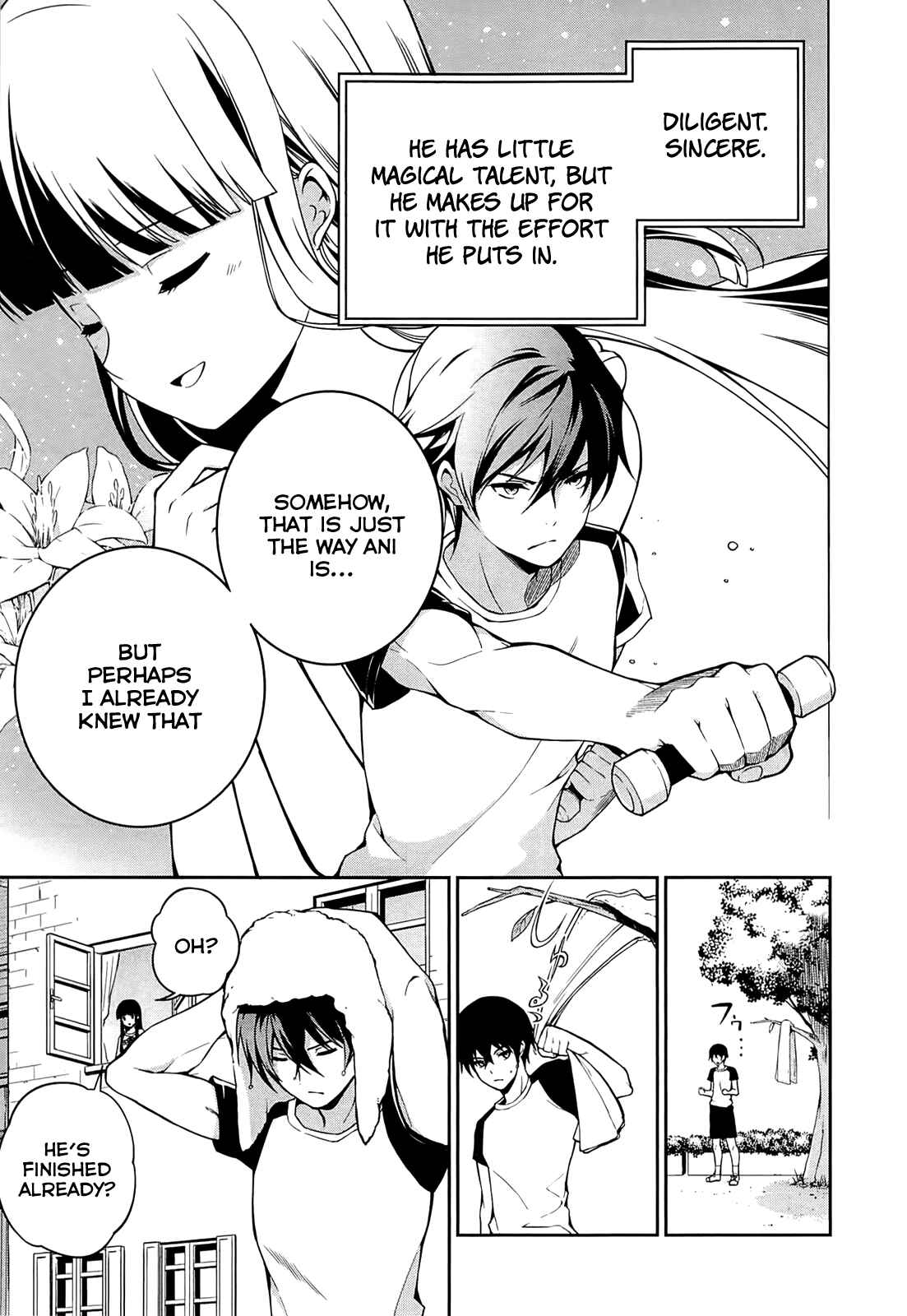 Page 6 Chapter 3 Mahouka Koukou no Rettousei - Tsuioku-hen