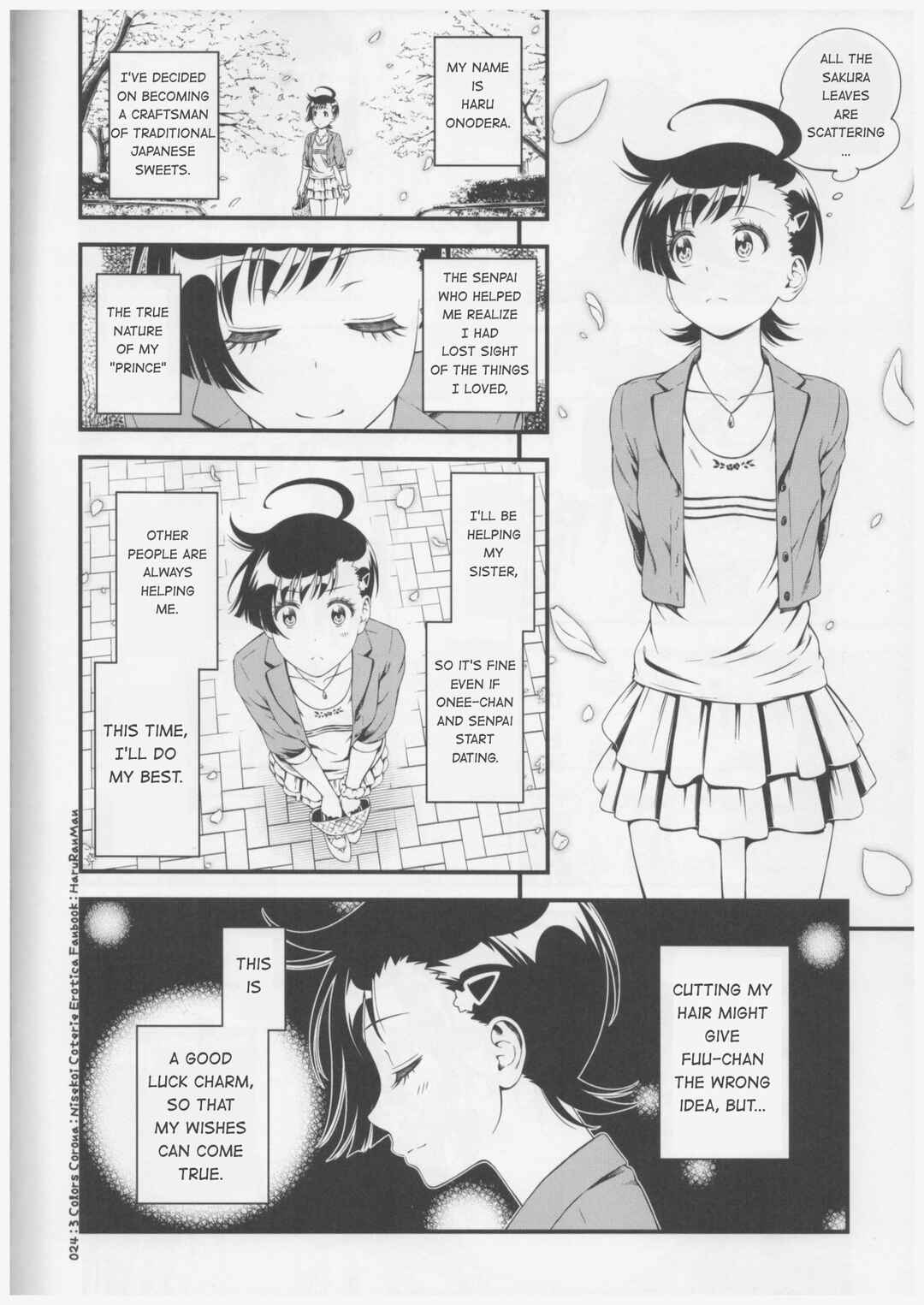 Page 23 Chapter Unknown_dabd Nisekoi - Haruranman (Doujinshi)