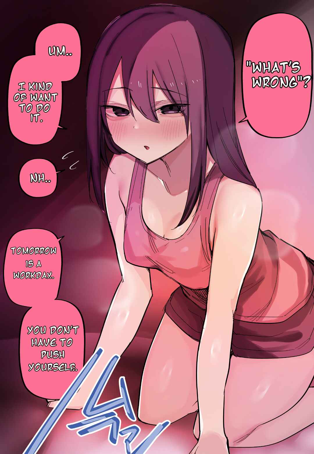 Page 1 Chapter 12 Moto Azadarake no Kanojo to Yoru [R18]