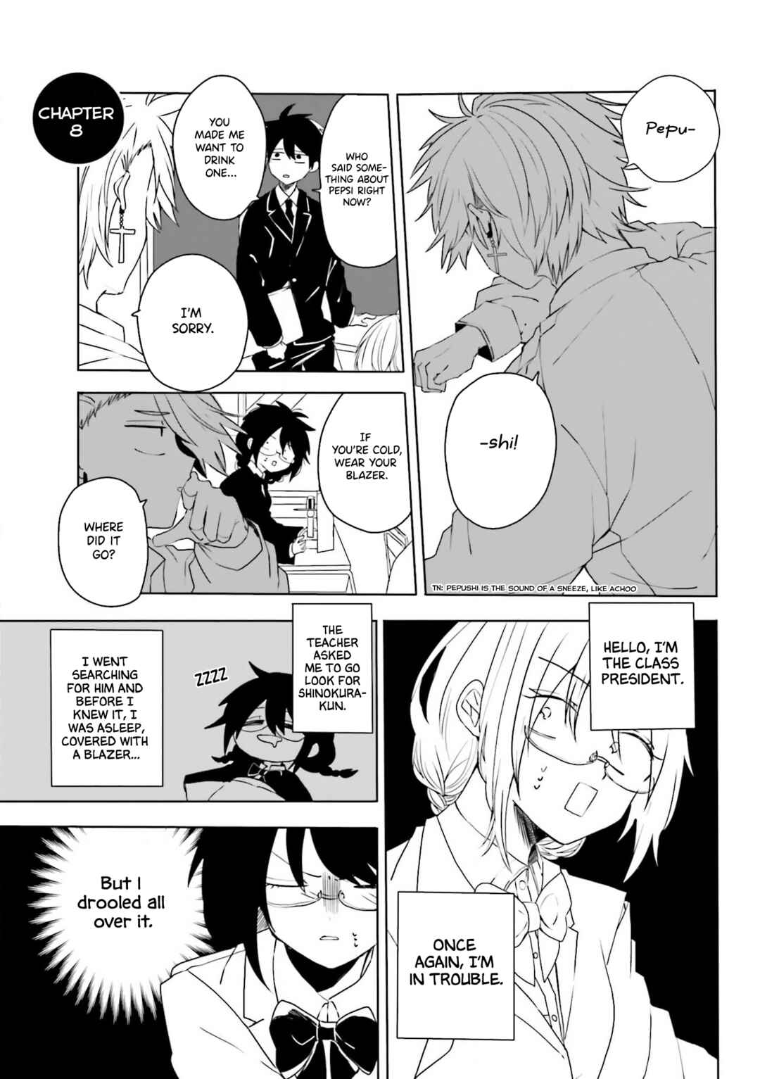 Page 2 Chapter 8 Iincho to Furyou-kun