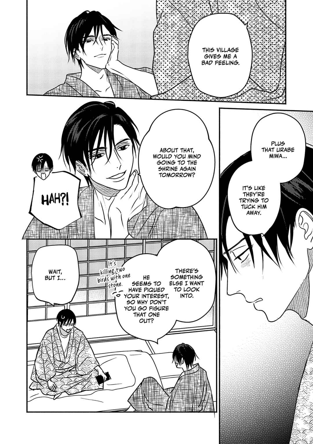 Page 9 Chapter 2 Komadori wa, Yoru no Tobari