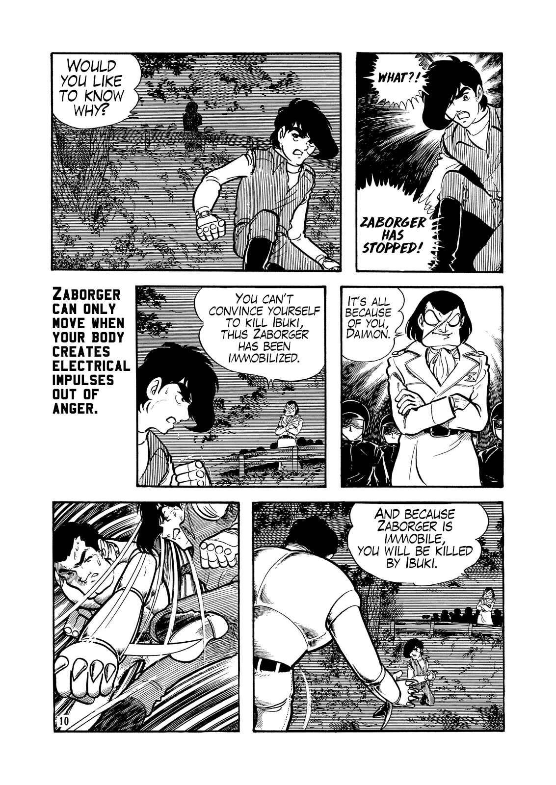 Page 10 Chapter 4 Electroid Zaborger (TV Magazine)