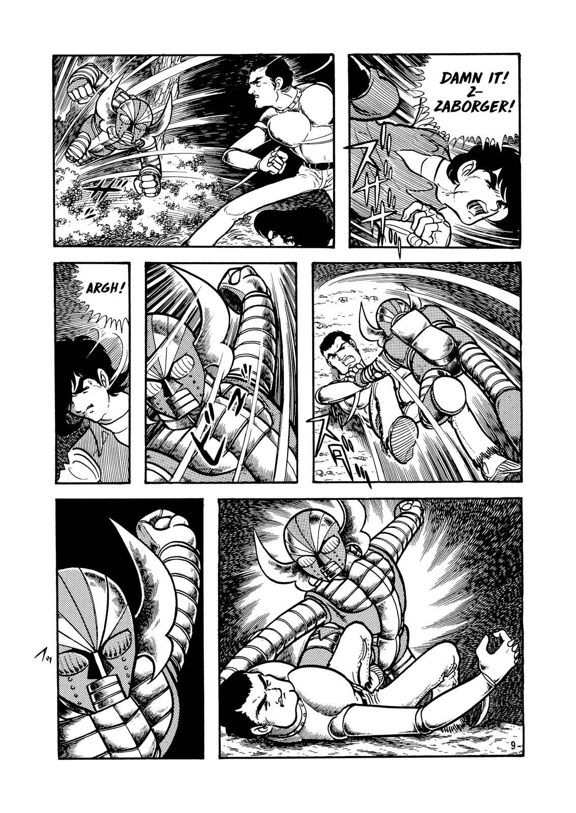 Page 9 Chapter 4 Electroid Zaborger (TV Magazine)