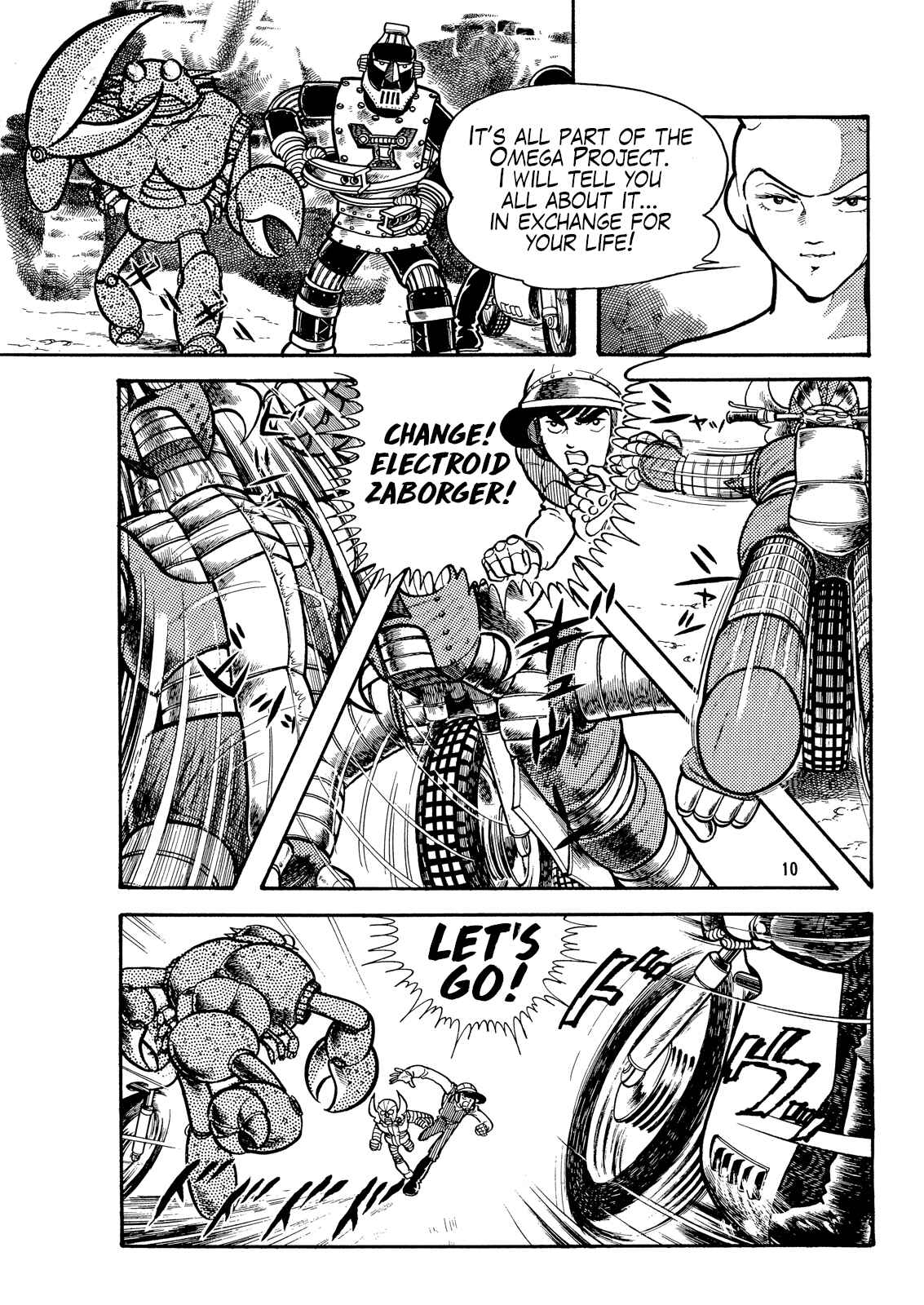 Page 10 Chapter 2 Electroid Zaborger (TV Magazine)