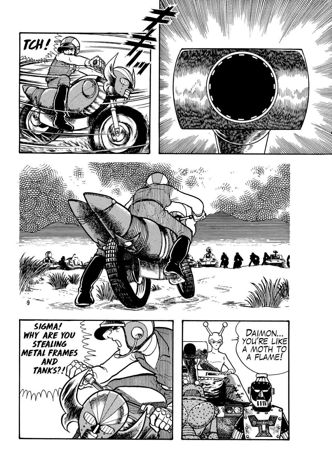 Page 9 Chapter 2 Electroid Zaborger (TV Magazine)