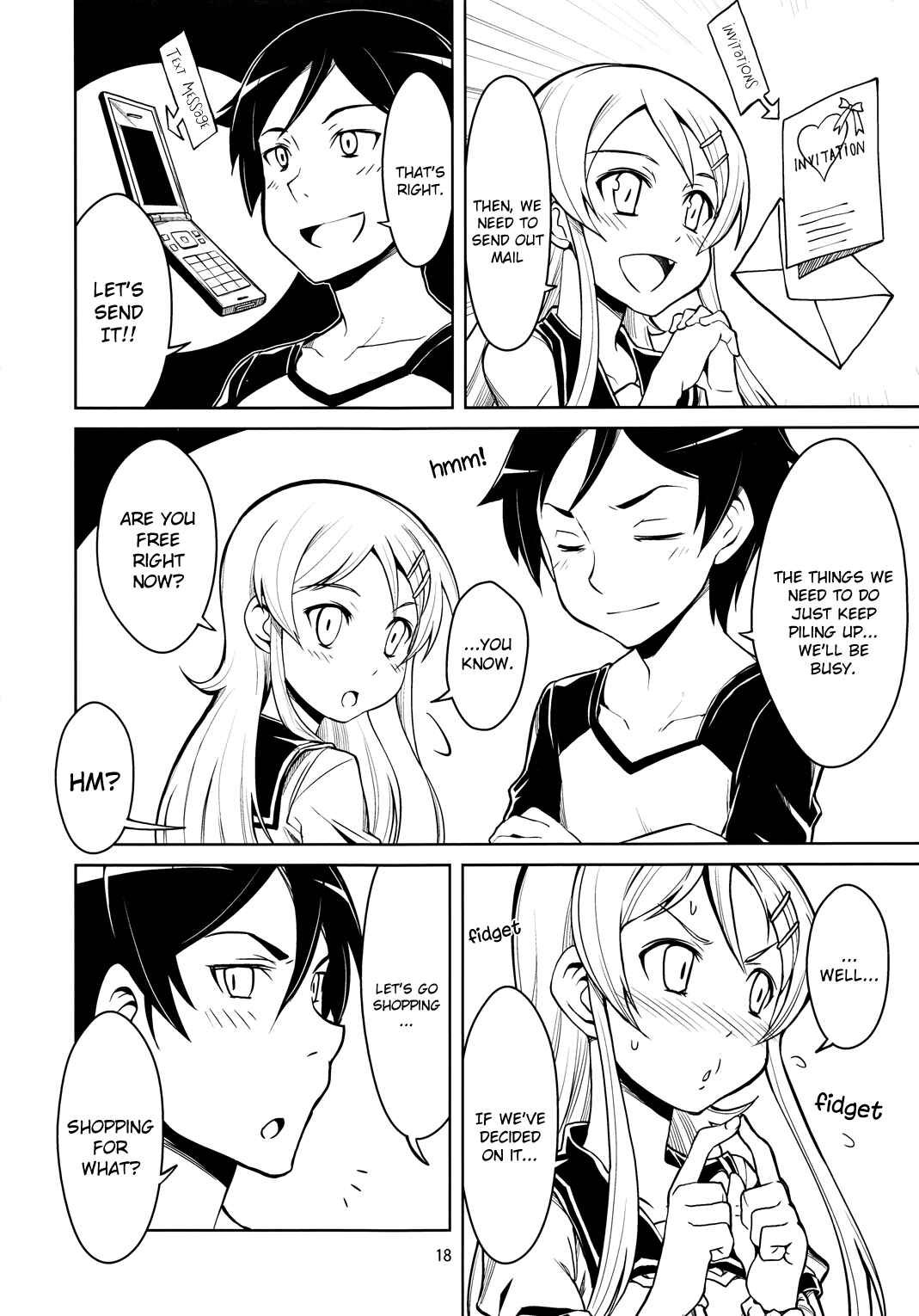 Page 18 Chapter Unknown_46e1 Ore no Imouto ga Konna ni Kawaii Wake ga Nai - Siblings Really Can Get Married Now (Doujinshi)