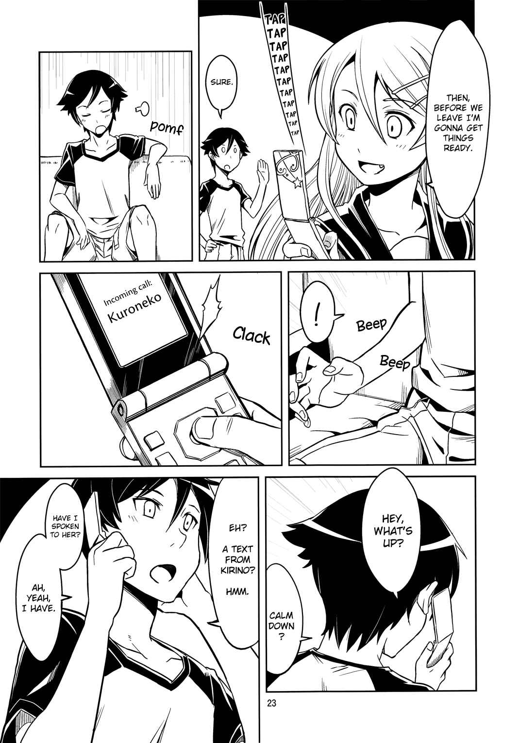 Page 23 Chapter Unknown_46e1 Ore no Imouto ga Konna ni Kawaii Wake ga Nai - Siblings Really Can Get Married Now (Doujinshi)