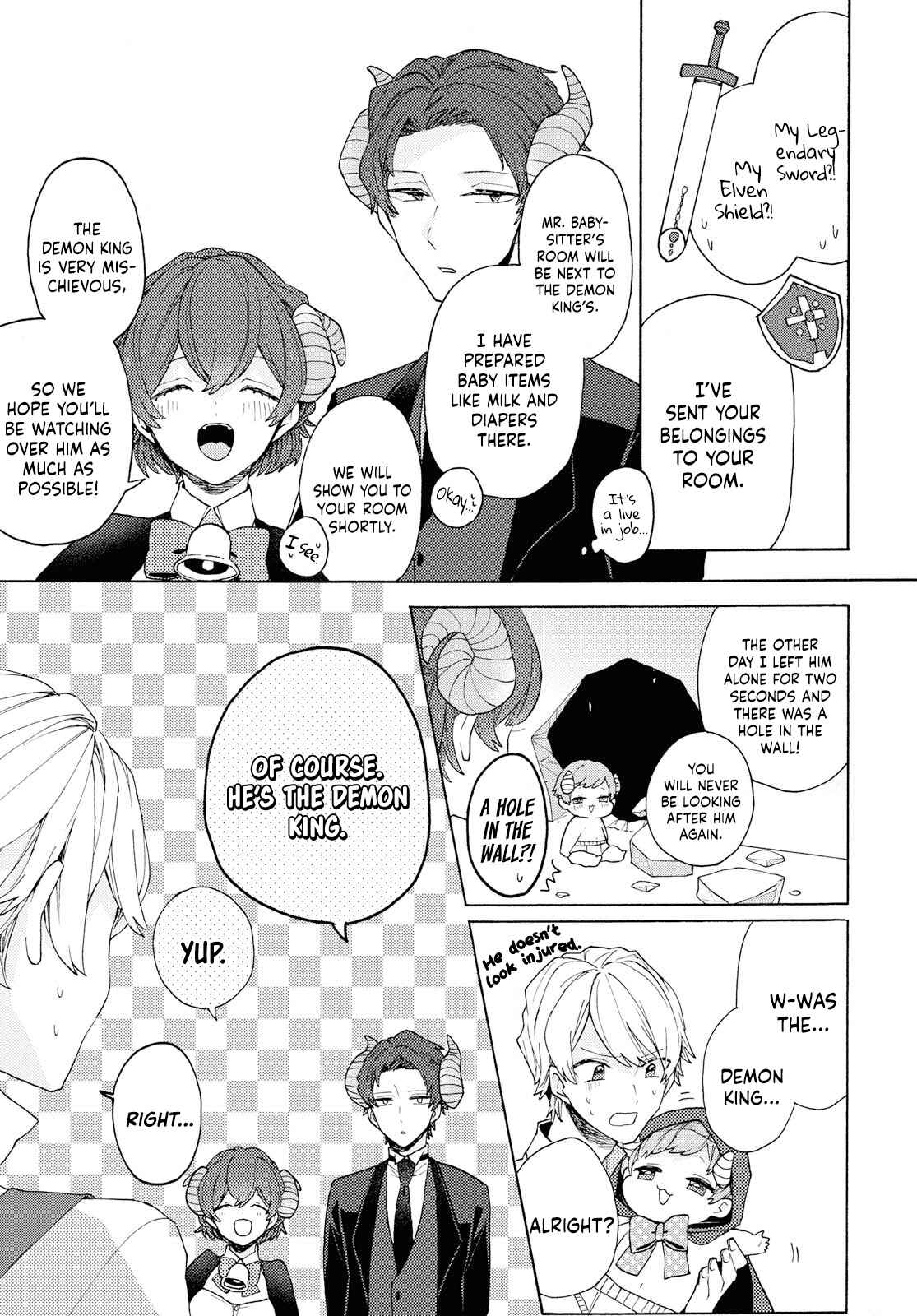 Page 9 Chapter 1 Aka-chan ga Maou!?