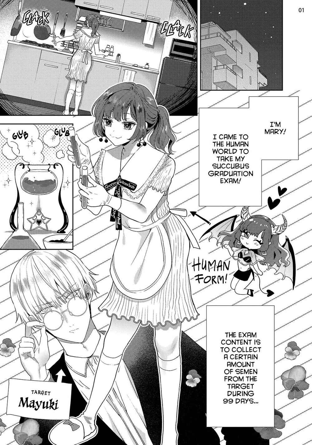 Page 4 Chapter 3 Jishin ka Succubus to Tachi no Warui Otoko