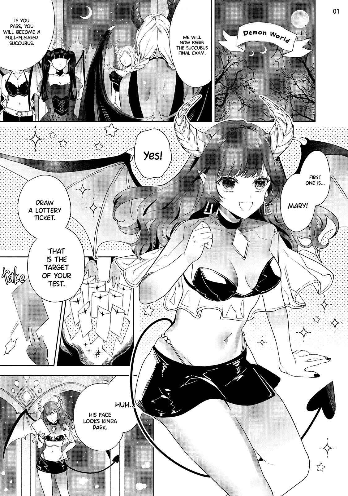 Page 4 Chapter 1 Jishin ka Succubus to Tachi no Warui Otoko