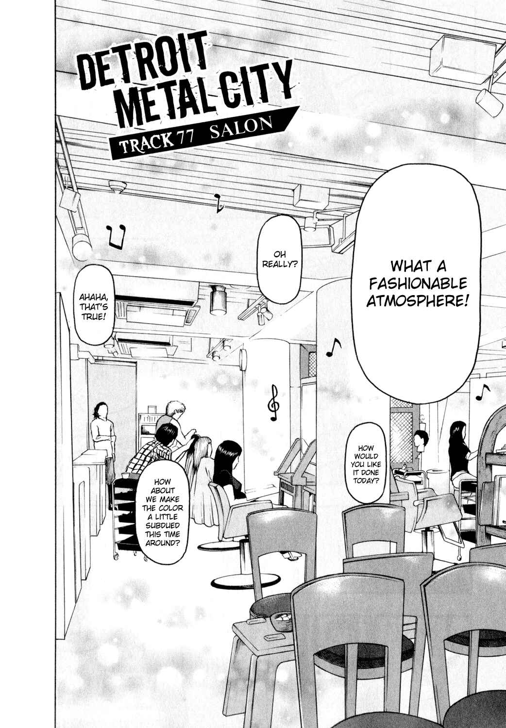 Page 2 Chapter 77 Detroit Metal City