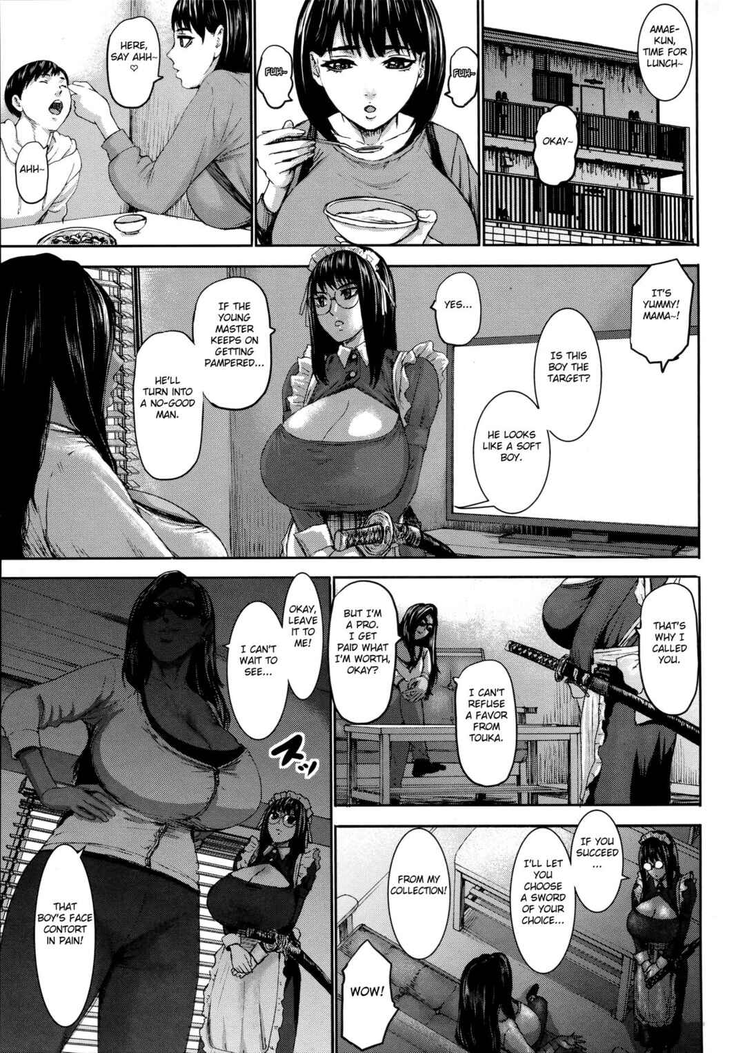 Page 1 Chapter 2 Shichinin no Mama