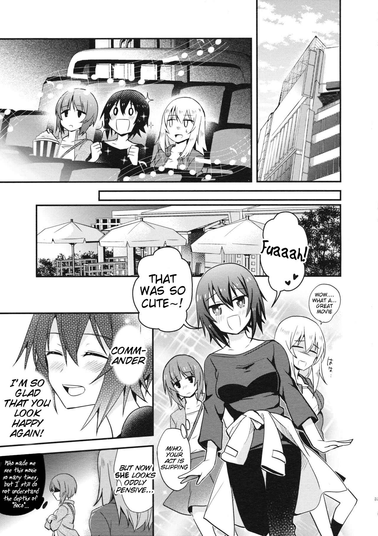 Page 19 Chapter Unknown_5b4b Girls und Panzer - Nishizumi Incident (Doujinshi)