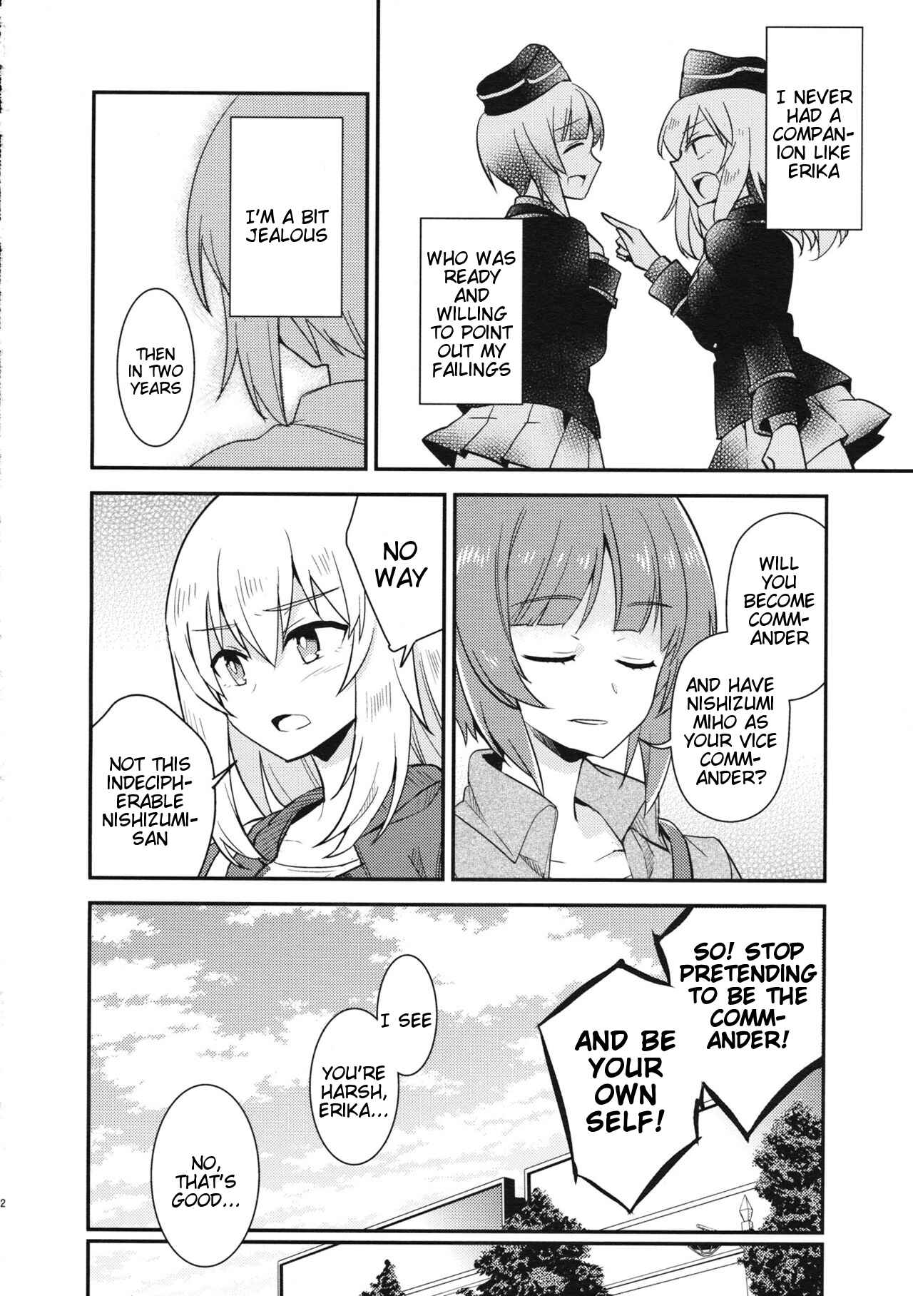 Page 24 Chapter Unknown_5b4b Girls und Panzer - Nishizumi Incident (Doujinshi)
